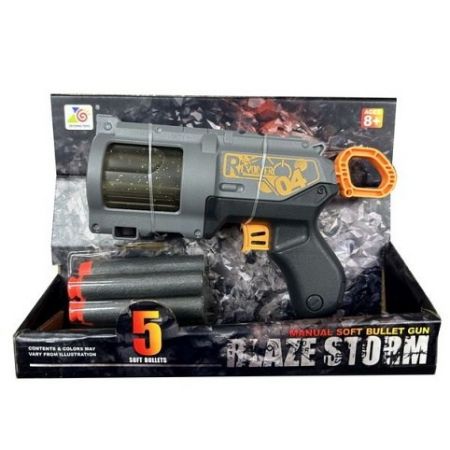 Pistole na pěnové náboje 17 cm 5 nábojů