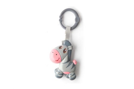 Chrastítko zebra 21,5 cm
