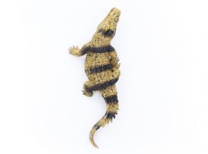Krokodýl gumový měkký 23 cm