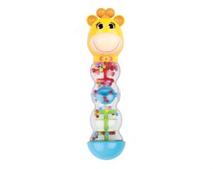 Chrastítko přesýpací žirafa 24,5 cm