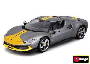 Bburago 1:18 Ferrari 296 GTB Assetto Fiorano - Gray