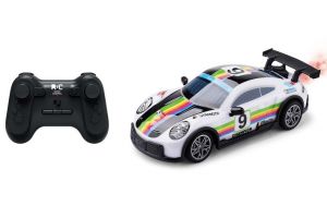 Auto 9 Champion svítící dýmící RC na dálkové ovládání 19 cm