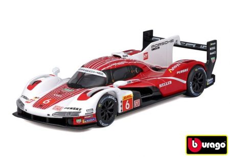 Bburago 1:43 Race Porsche 963 Nr.6 - in decorative box
