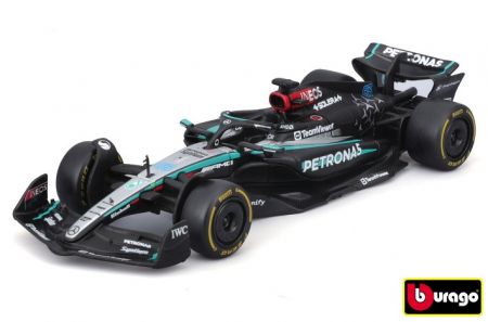 Bburago 1:43 RACE Formula F1 - Mercedes-AMG F1 W15 Performance (2024) #63 George Russel