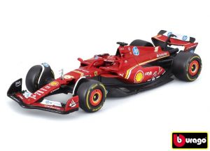 Bburago 1:43 Formula F1 Ferrari Scuderia SF-24 (2024) nr.16 Charles Leclerc - with driver