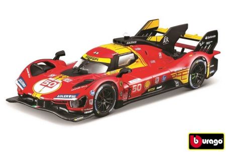 Bburago 1:43 Ferrari Racing 499P nr.83- 24H Le Mans 2024 Hard Case