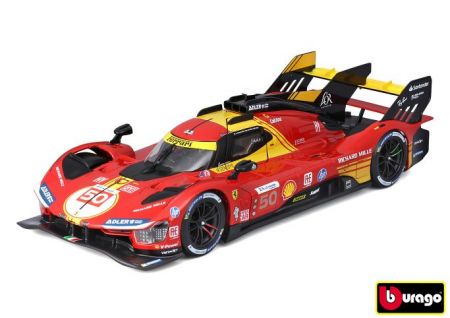 Bburago 1:24 Ferrari Racing - 499P - 24h Le Mans Champion 2024