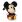 DISNEY klíčenka plyšový Mickey 12 cm