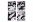 Kreativní set velvet 21,5x30 cm + 5ks fix