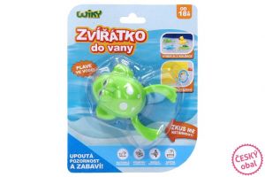 Žába natahovací do vany 10 cm - český obal
