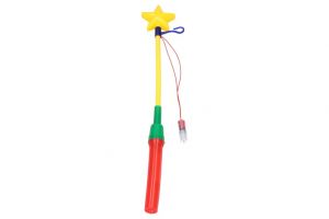 Hůlka k lampionu na baterie 39 cm s blikajícím světlem