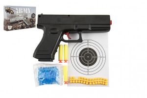 Pistole na kuličky 20 cm vodní pěnové gumové