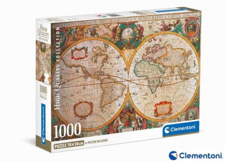 Clementoni Puzzle 1000 Old map