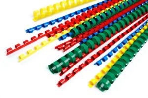 Kroužková vazba 22mm bílá 1ks