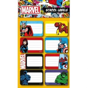 Marvel školní samolepky (budget)