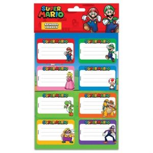 Super Mario školní samolepky (budget)