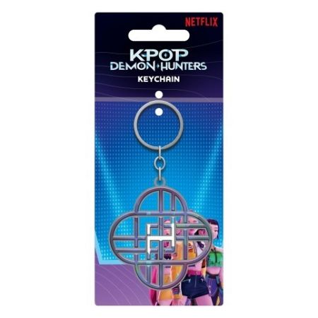 K-pop Demon Hunters klíčenka kovová