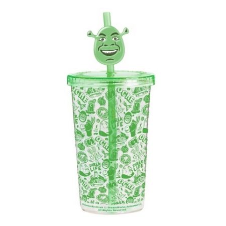 Shrek hrnek s brčkem