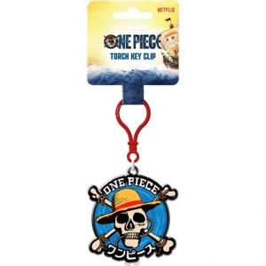 One Piece klíčenka se svítilnou (Straw Hat Crew Icon)