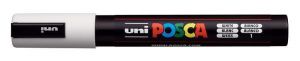 Dekorační popisovač "Posca", bílá, 1,8-2,5 mm, UNI