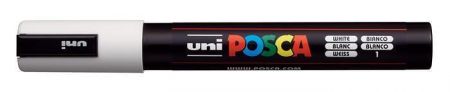Dekorační popisovač "Posca", bílá, 1,8-2,5 mm, UNI