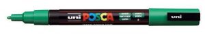 Dekorační popisovač "Posca", zelená, 0,9-1,3 mm, UNI