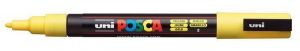 Dekorační popisovač "Posca", žlutá, 0,9-1,3 mm, UNI