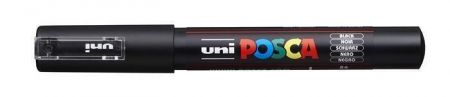 Dekorační popisovač "Posca PC-1M", černá, 0,7 - 1,0 mm, UNI