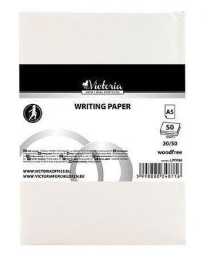 Papír na psaní, A5, 20/50, VICTORIA