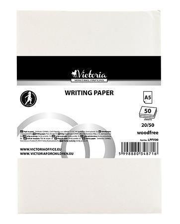 Papír na psaní, A5, 20/50, VICTORIA