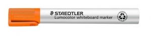 Popisovač na bílou tabuli "Lumocolor 351", oranžová, kuželový hrot, 2mm, STAEDTLER