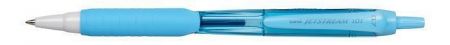 Kuličkové pero "SXN-101FL", aqua, 0,38 mm, výsuvné, UNI 2USXN101FLVK