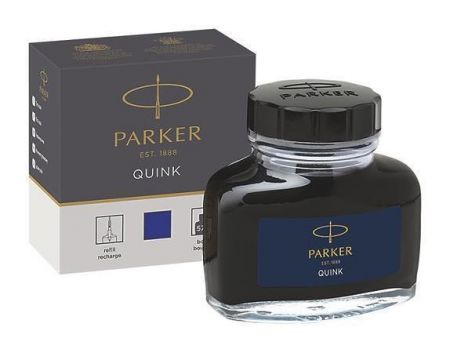 Inkoust "Royal", modrá, v lahvičce, PARKER