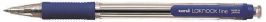 Kuličkové pero "SN-101", modrá, 0,7mm, stiskací mechanismus, UNI