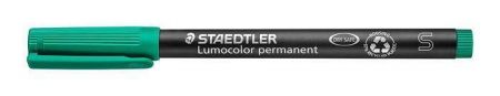 Permanentní popisovač "Lumocolor 313 S", zelená, OHP, 0,4 mm, STAEDTLER