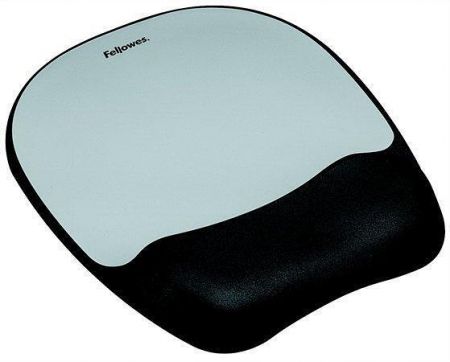 Podložka pod myš "Memory Foam", šedá, s pěnovou opěrkou zápěstí, FELLOWES