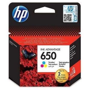 Inkjet cart.pro "Deskjet Ink Advantage 2510 series" tiskárny, HP "Nr.650" Barevná, 200 str