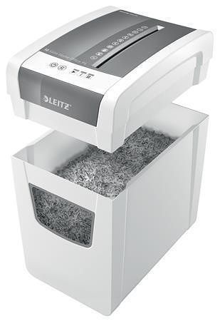 Skartovačka "IQ Slim Home Office P4", 10 listů, příčný řez, LEITZ