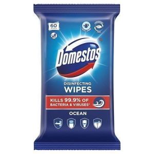 Čisticí ubrousky, oceán, 60ks, DOMESTOS