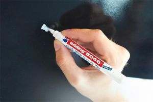 Permanentní popisovač "8046", bílá, 1-3 mm, kuželový hrot, EDDING 7580254000