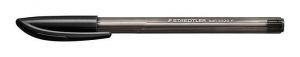 Kuličkové pero "Ball", černá, 0,3 mm, s uzávěrem, STAEDTLER