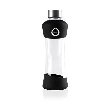 Láhev "Active", černá, sklo, 550 ml, EQUA