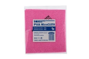 Utěrka "MicroCLOTH", růžová, univerzální, 1 ks, 40 x 34 cm, BONUS B942
