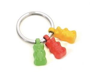 Klíčenka "Haribo", 3 přívěšky, TROIKA