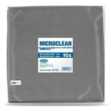 Utěrka "MicroCLEAN", šedá, univerzální, 10 ks, 32 x 32 cm, BONUS B192