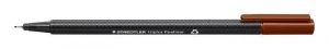 Liner "Triplus 334", hnědá, 0,3mm, STAEDTLER