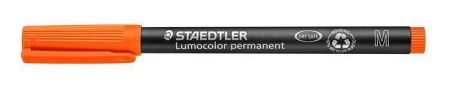 Permanentní popisovač "Lumocolor 317 M", oranžová, 1 mm, OHP, STAEDTLER