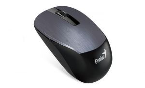 Myš, bezdrátová, optická, standardní velikost, GENIUS "NX-7015", šedá
