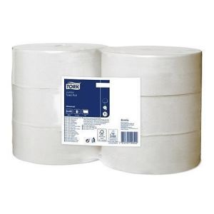 Toaletní papír, T1 systém, 2 vrstvý, 26 cm průměr, TORK "Universal", bílý