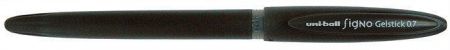 Gelové pero "UM-170", černá, 0,7mm, s uzávěrem, jednorázové, UNI